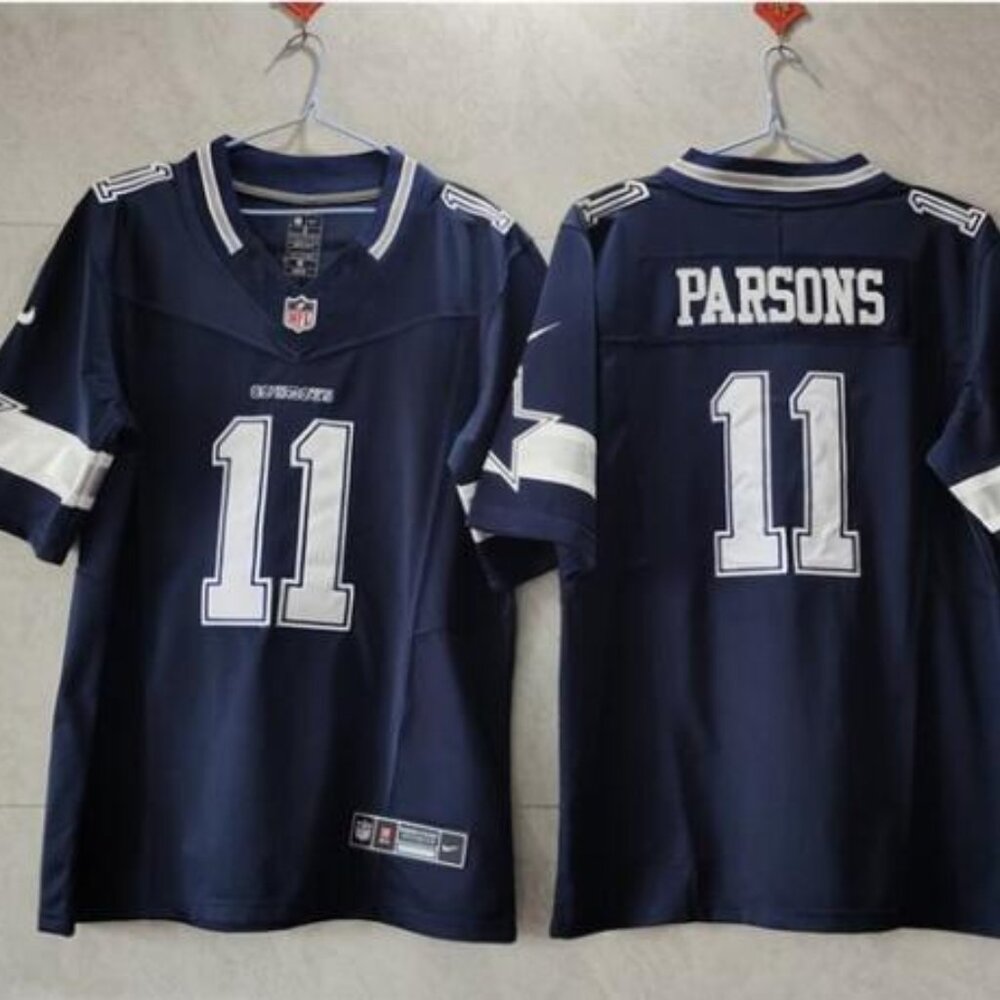 Dallas Cowboys Micah Parsons Navy Vapor F.U.S.E. Limited Jersey